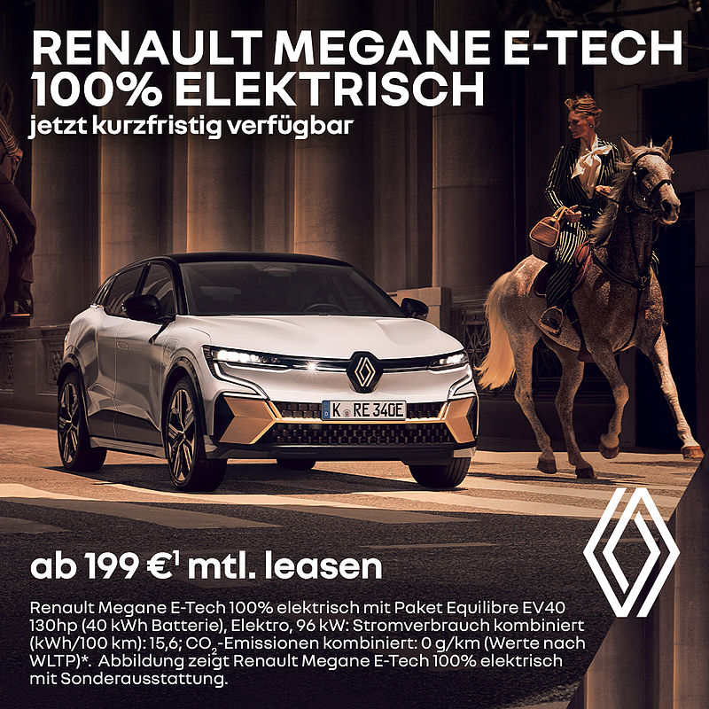 Renault Megane E-Tech Leasing