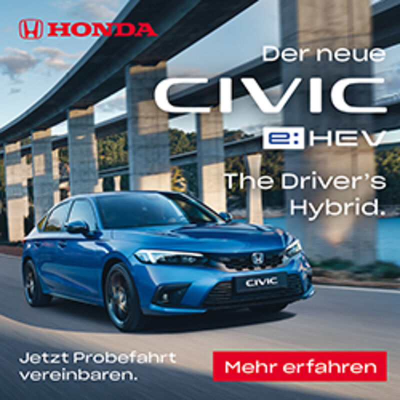 Premiere neuer Civic e-HEV