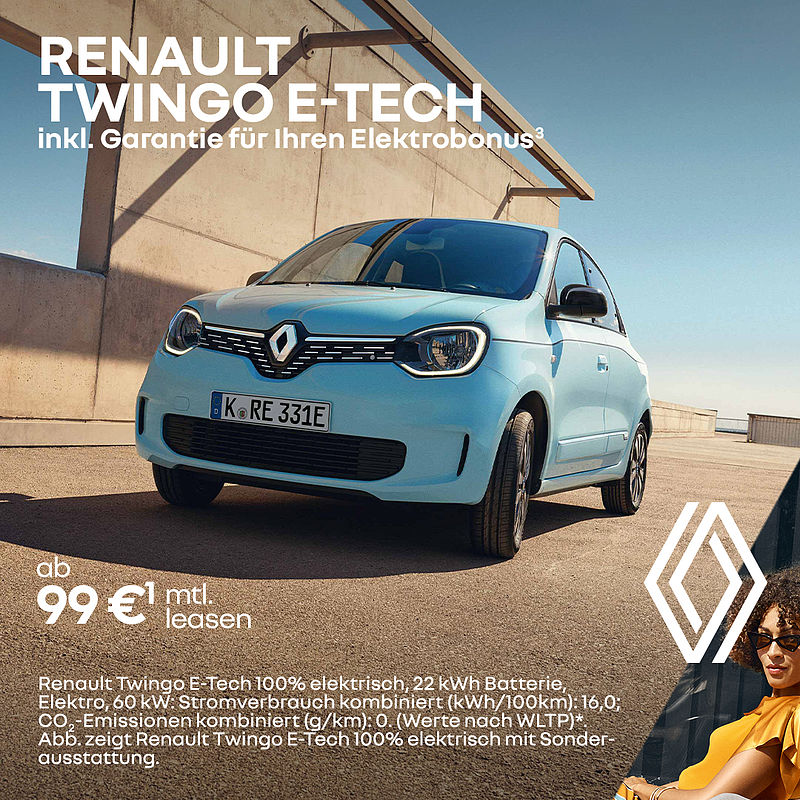 Renault Twingo E-Tech Power Wochen